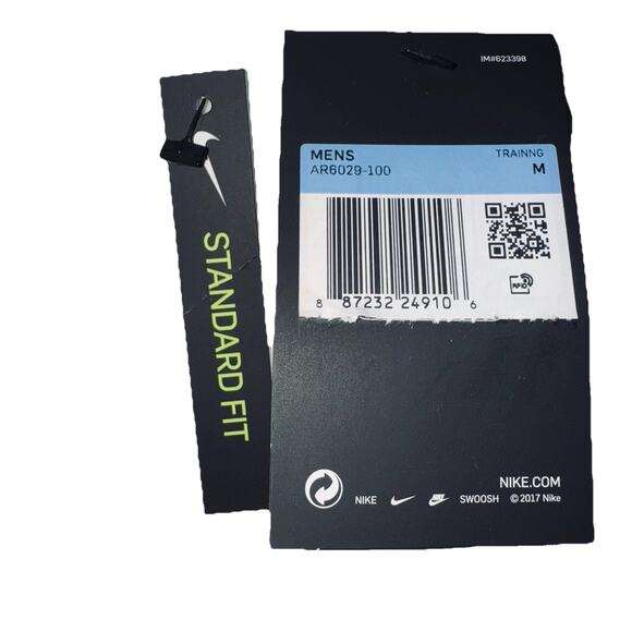 Oregon DUCKS Nike Stomp Out Cancer Shirt Mens Medium White Pink Dri-Fit Tee Crew - Picture 6 of 6